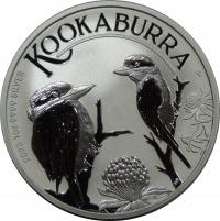 MONETA SREBRNA - MONETA Ag - UNCJA Ag999 - AUSTRALIA -OY9751