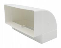 90 градусов вертикальный вентиляционный локоть для воздуховода 220X90 мм муфта вентиляционные отверстия 960