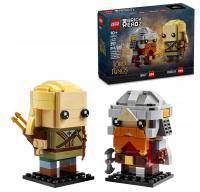 LEGO BrickHeadz 40751 Legolas i Gimli z Władcy Pierścieni na prezent święta