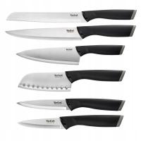 Набор из 6 кухонных ножей Tefal Comfort из нержавеющей стали