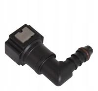 Szybkozłącze przewodu paliwowego z oringiem (tekalan) kąt 90,przewód 7,89mm