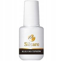 Silcare клей в кисти Nail Glue для ногтей советы украшения сильный прозрачный 7,5 г
