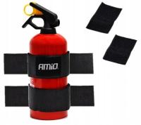 ДЕРЖАТЕЛЬ ДЛЯ ОГНЕТУШИТЕЛЬ В АВТОМОБИЛЕ КРЕПЛЕНИЕ НА ЛИПУЧКЕ