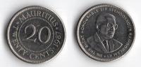MAURITIUS 1987 20 CENTS