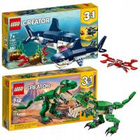 LEGO Creator 3 в 1 31088 морские существа акула мощные динозавры 31058