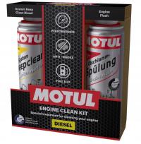 MOTUL ENGINE CLEAN KIT промывка двигателя чистая дизельная топливная система