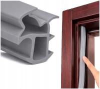 USZCZELKA OŚCIEŻNICY STALOWEJ DO DRZWI ZEWNĘTRZNYCH WIKĘD 1MB SZARA