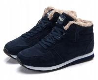 BUTY MĘSKIE SPORTOWE ZIMOWE OCIEPLANE SNEAKERSY ZIMA
