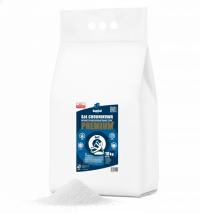 Sól chodnikowa drogowa KamSol Premium 10kg - z antyzbrylaczem. NaCl pow 99%