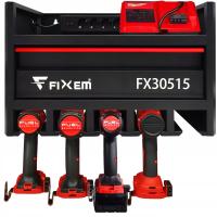 Szafka serwisowa na elektronarzędzia 5 boksów szuflada przedłużacz 230V USB