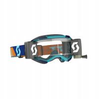 Gogle Fury WFS royal blue/orange / clear SCOTT