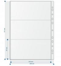 KARTA STRONA DO KLASERA NA 3 BANKNOTY 3C TYP 3 A4 UNIWERSALNA