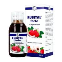 Rubital Forte syrop 125 g USZKODZONE OPAKOWANIE