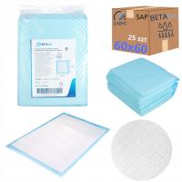 Впитывающие грунтовки премиум SAP 60x60 гигиенические BETAtex by контур 25 шт.