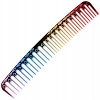 Профессиональная парикмахерская расческа прямая для расчесывания волос многоцветная
