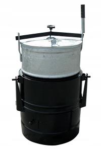 ПАРОХОД С ШАМОТОМ ОЦИНКОВАННЫЙ 100 Л UN