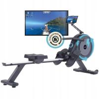 Wioślarz Stacjonarny Skandika Njord P6-G Własne Zasilanie 32 poziomy oporu