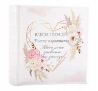 Album KD46200 White 10x15 cm szyty z miejscem na o