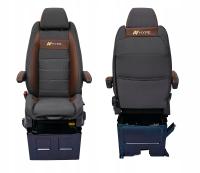 Комплект передних сидений Hype для дома на колесах с вышивкой