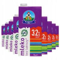 Молоко УХТ 1л 3.2% без лактозы Ловицкое-12 шт.