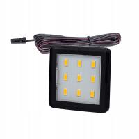 Oczko Meblowe nad Blat Oprawa LED Podszafkowa Lampa Kuchenna 12V DC 2.5W