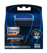 Balea MEN Wkłady wymienne do maszynki precision5 Flex-Pro 8 szt.