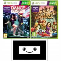 Kinect Adventures, Dance Central + KARTA XBOX 360