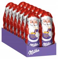 Набор для Рождества Санта Клаус с шоколадом Milka 14шт для детей