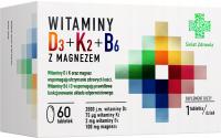 WITAMINA D +K2+B6+ Mg NA KOŚCI+ODPORNOŚĆ 60 TABL.