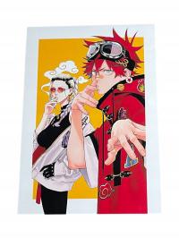 PLAKAT ANIME GOKURAKUGAI 20×28,9 CM – LAMINOWANY, BEZ RAMKI