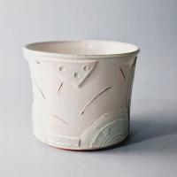 CERAMIKA AUTORSKA PIĘKNE NACZYNIE POJEMNIK DONICA OSŁONA