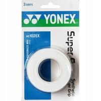 Теннисная обертка Yonex Super Grap 3P белая