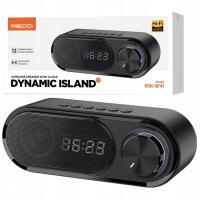 КУХНЯ РАДИО BLUETOOTH ПОРТАТИВНЫЙ ЖК-ДИНАМИК ЧАСЫ БУДИЛЬНИК FM SD RECCI