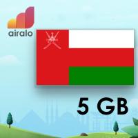 Airalo - Voucher Kod Karta eSIM - Internet Roaming - Oman - 5GB 30 dni