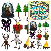 TATUAŻE ZMYWALNE 99 NOCY W LESIE DLA DZIECI