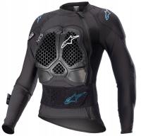 Zbroja buzer Alpinestars Stella Action v2 czarny niebieski