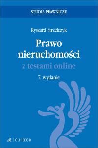 Prawo nieruchomości z testami online Ryszard Strzelczyk