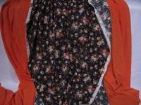 8,5 m KUPON JEDWABNEJ ŻORŻETY + KUPON JEDWABIU