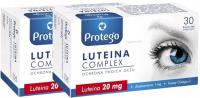 2 sztuki Protego Luteina Complex Salvum DHA Dobry wzrok Omega-3 Witamina E