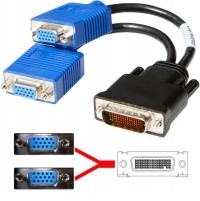 Adapter Przejściówka DMS 59 na 2 x VGA BizLink