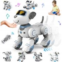 ROBOT PIESEK INTERAKTYWNY ZABAWKA EDUKACYJNA RC DLA DZIECI+17 FUNKCJI RUCHU