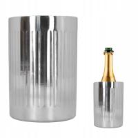 WIADERKO NA LÓD kubełek do szampana wina wódki schładzacz alkoholu stal