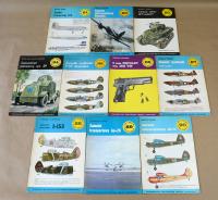 TBiU NR 81-90 AIRCOBRA, PISTOLET VIS, S.PANC.wz.29. ZESTAW 10 SZT. RZADKOŚĆ