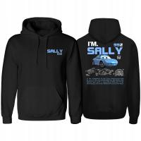 BLUZA Z KAPTUREM I'M SALLY I'M LIGHTNING AUTA CARS PORSCHE SALLY ROZ