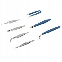 ZESTAW PĘSET PĘSETY 7SZTUK DEXTER PRECYZYJNE