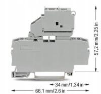 Złączka bezpiecznikowa Wago 2002-1611