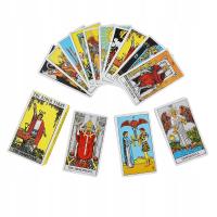 ZESTAW KLASYCZNY TAROT JEŹDZIEC 78