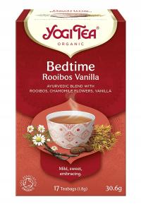 Herbata Yogi Tea Bedtime Rooibos Vanilla - Na sen Rooibos z wanilią (17x1,8