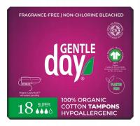 Gentle Day Tampons tampony 100% bawełny eco 18szt