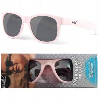 Okulary Przeciwsłoneczne Dziecięce Real Shades Surf - Dusty Rose różowe 4+